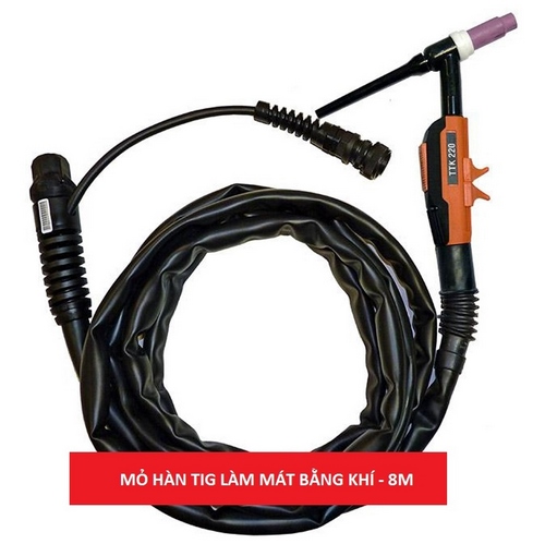 Mỏ hàn TIG làm mát khí 8M - Model: TTK 220